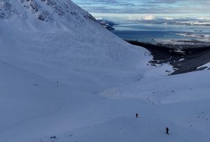 Montanha Glaciar Martial em Ushuaia