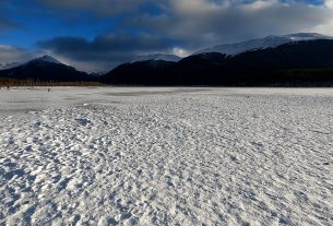 Lago Escondido Congelado